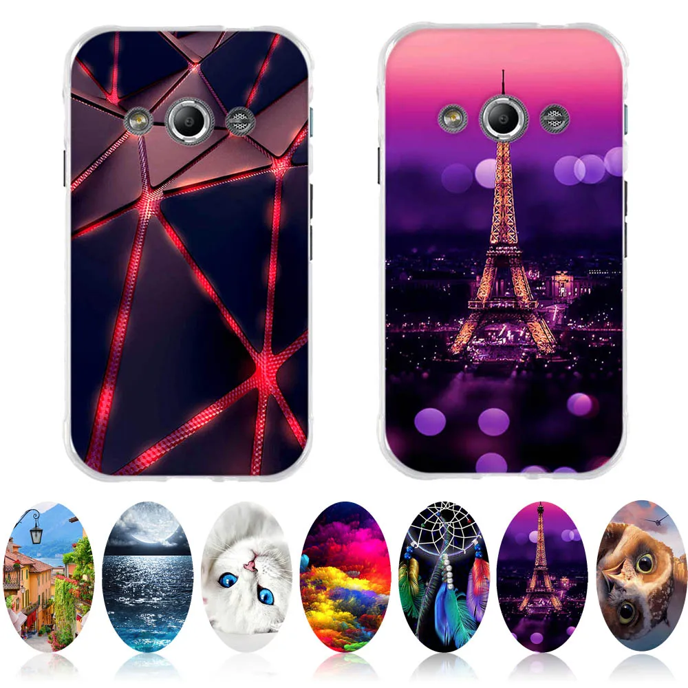 Чехол для Samsung Galaxy Xcover 3/G388F/X 4 8 ''с 3D рисунком чехол G388F мягкий из ТПУ чехлы