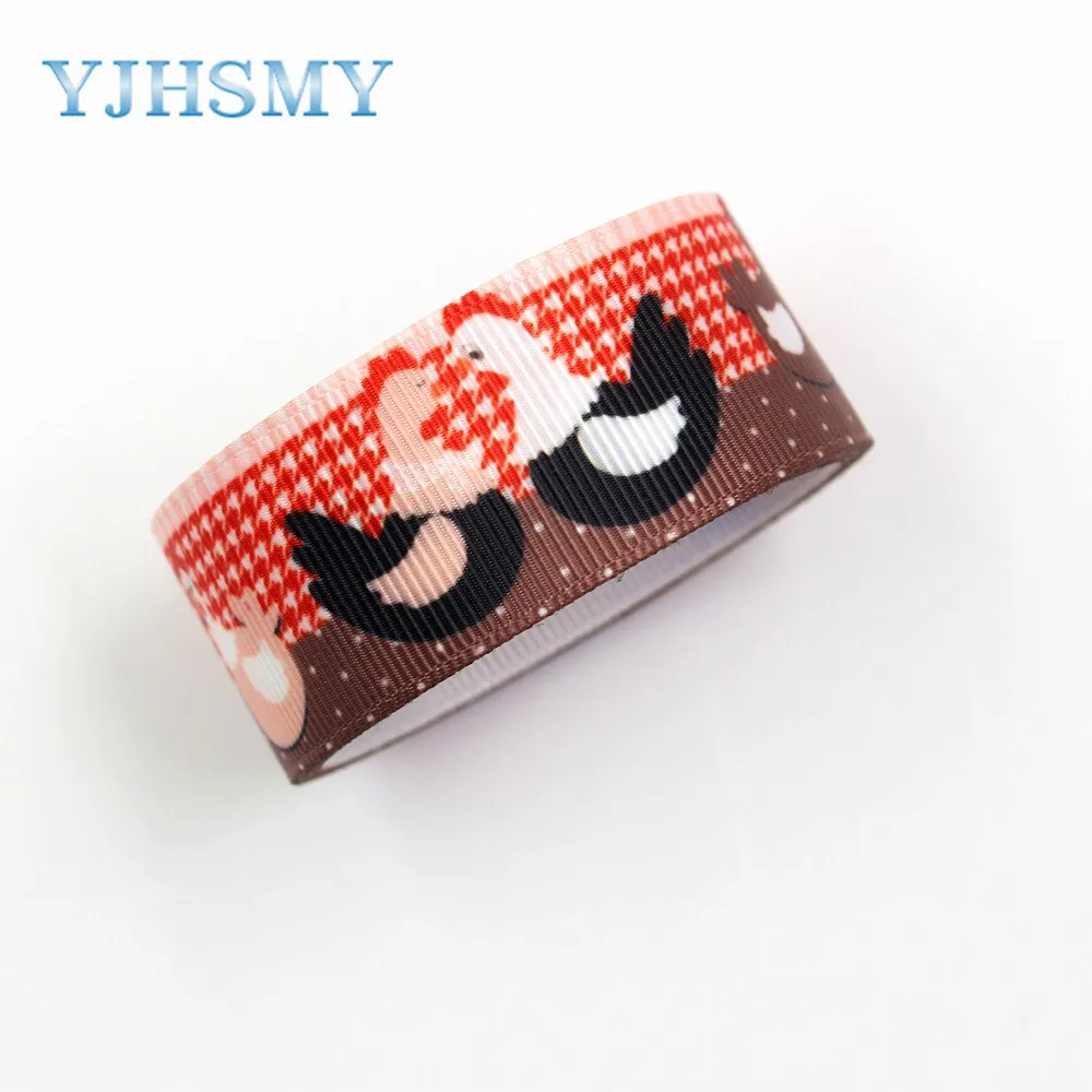 YJHSMY D-18202-18 25 мм 10 ярдов мультфильм ленты теплопередачи печати сетки Свадебные