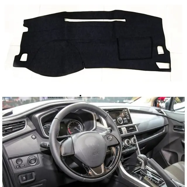

For Mitsubishi Xpander 2017-2018 For Left-hand Drive 1PC Car Dashboard Mats Cover Sun Shade Dashboard Cover Capter Car Styling
