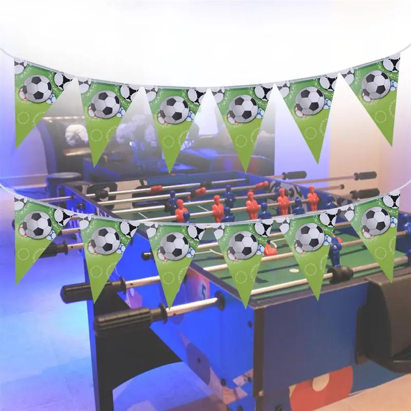Футбольные украшения для вечеринки в честь Дня Рождения принадлежности