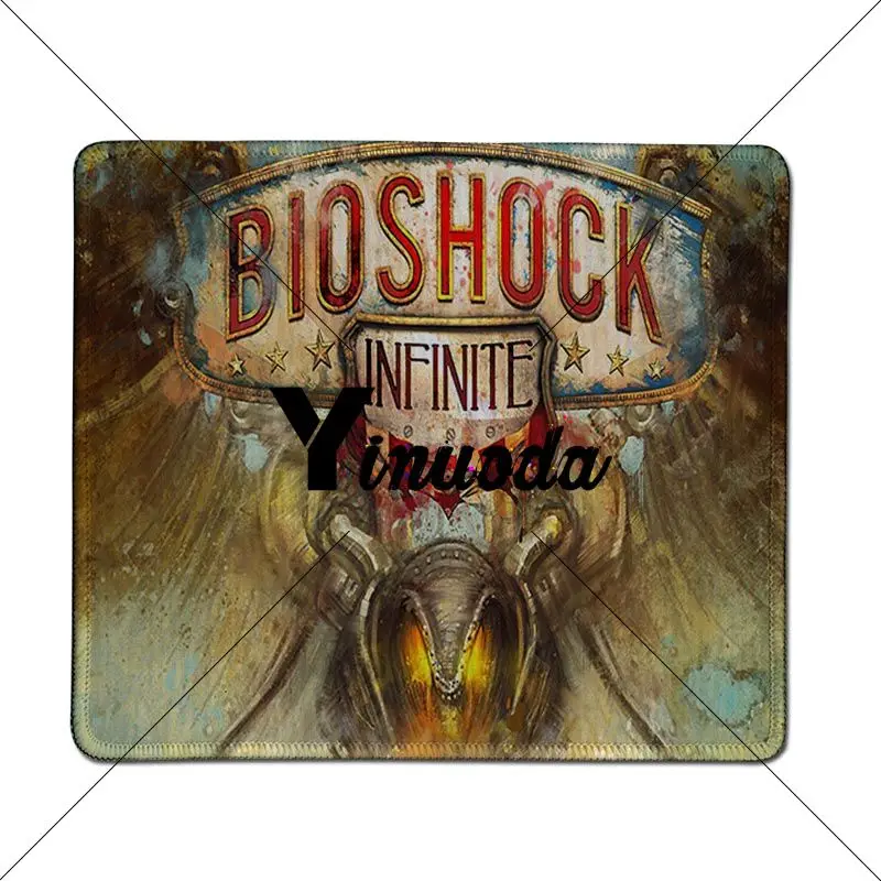 Yinuoda мой любимый логотип BioShock силиконовый большой/маленький Коврик Для Мыши