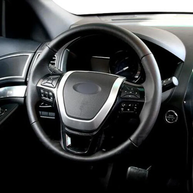 Абсолютно новый для Ford Explorer 2011-2018 1 шт. Высококачественный ABS хромированный чехол