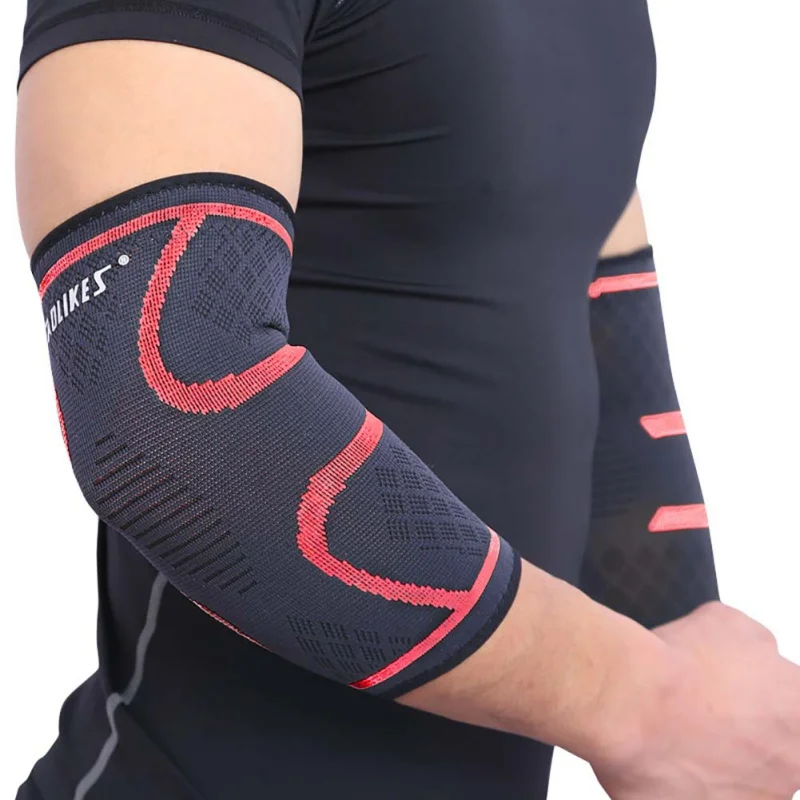 

1 Pair/2pcs Elbow Support Compression Sleeve Elbow Arthritis Brace Protector for Weight Training Weight Volleyball Arm Brace