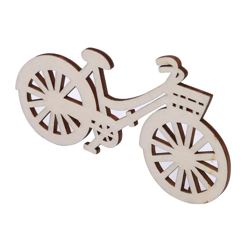 Популярные 10 шт. деревянные виниры для велосипеда с вырезами DIY орнамент