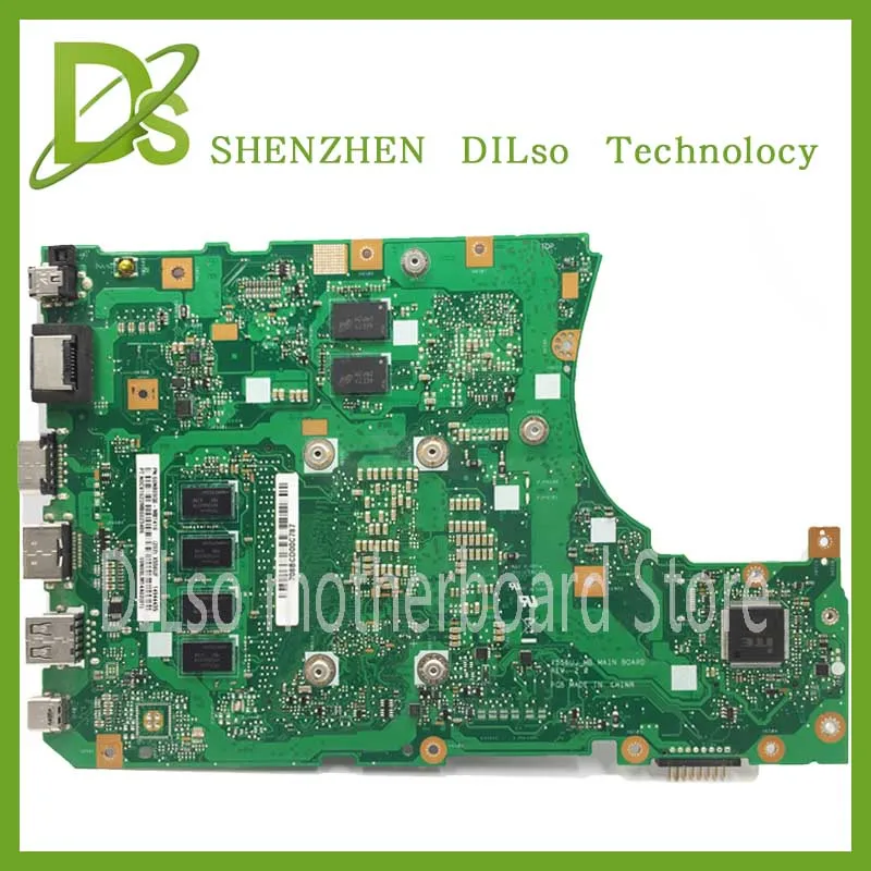 Preise KEFU X556UJ X556UV Motherboard Für ASUS X556UJ X556UV X556UF X556UR Laptop Motherboard I3-7100U 4GB RAM GT920/GT930/GT940 Test