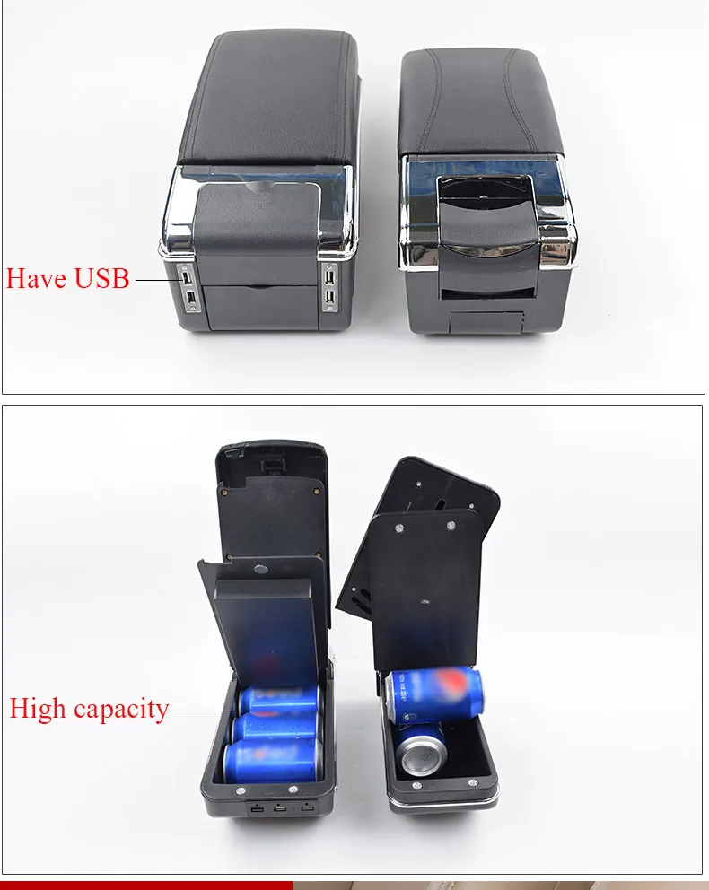 Vtear для Suzuki vitara сузуки витара подлокотник кожаный автомобильный подлокотник usb интерфейс коробка для хранения поднятый подстаканник внутренняя центральная консоль