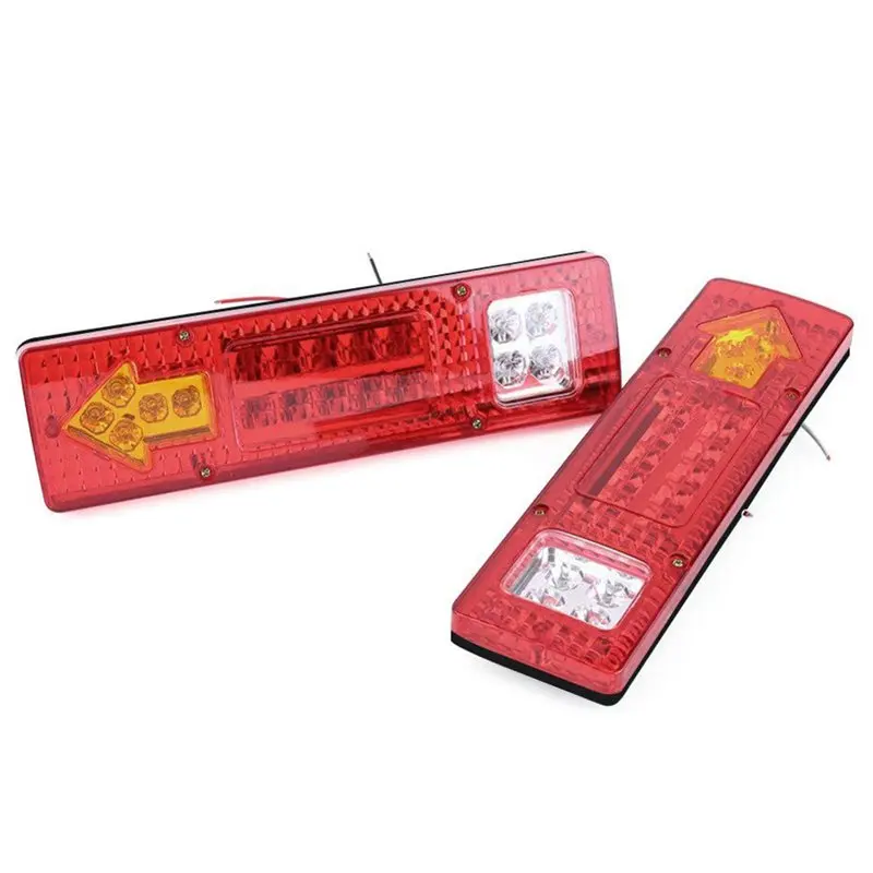 2x12 V светодиодные задние фонари 19 Led 5 функций задний индикатор Лампа для трейлера