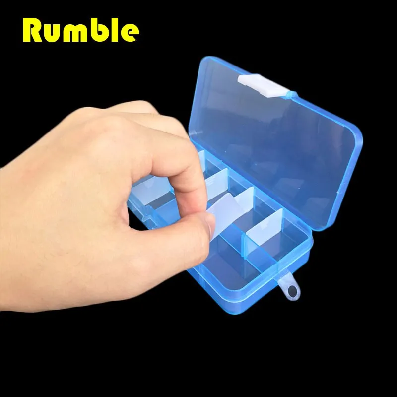 DIY Пластиковые 10 слотов электронные части винты гайки SMD для хранения украшений