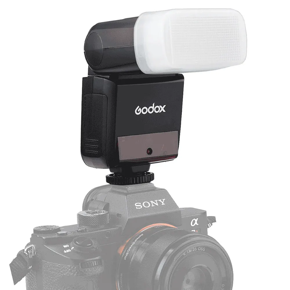 Мини литий ионный аккумулятор Godox V350S TTL HSS 1/8000s Speedlite GN36 светильник для камеры Sony