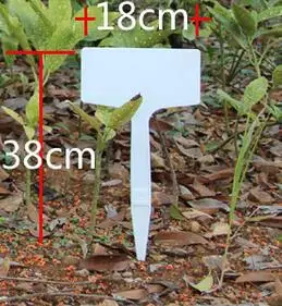 

100pcs 38*18cm Assembled to insert cards gardening Signage flower seedlings grounding brand fruit and vegetable seedlings tag