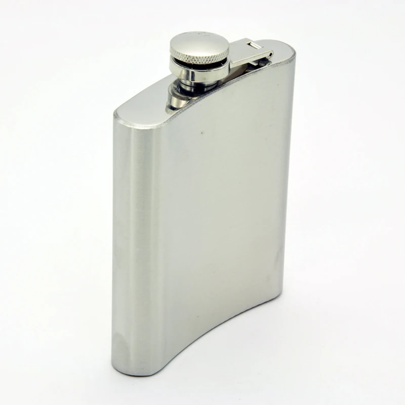 Фляжка для виски и алкоголя портативная фляжка из нержавеющей стали 7 унций с