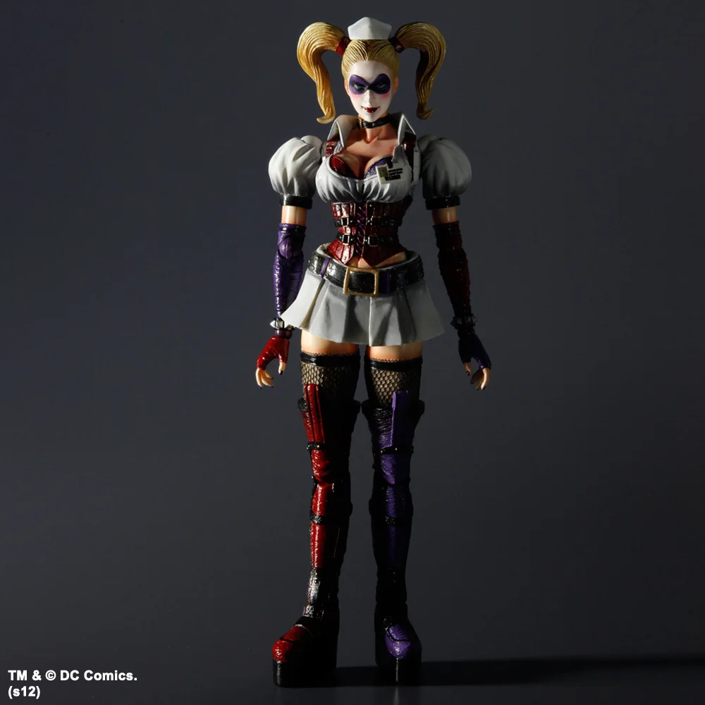 PLAY ARTS SQUARE IX PA Arkham Knight Harley Quinn Haley 28 см коллекционная фигурка высокое качество