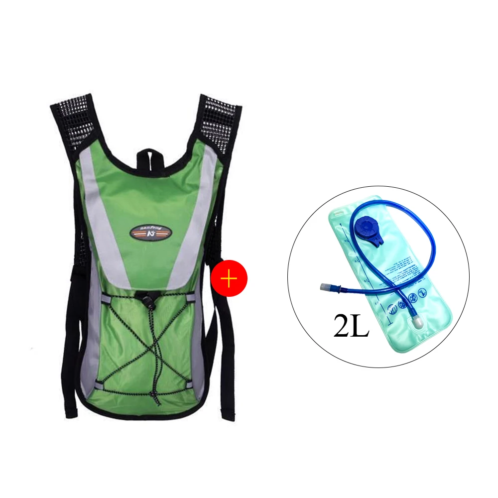 green Vertvie велосипедный рюкзак 2L сумка для воды, альпинистские сумки для воды, уличные инструменты для альпинизма, кемпинга, путешествий, пеших прогулок - Цвет: green