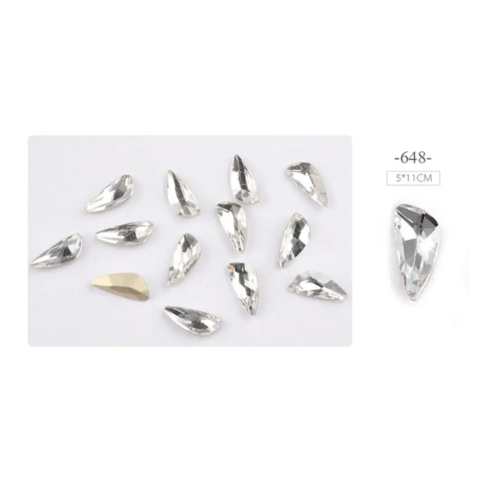 Дизайн ногтей 6 цветов в форме крыла AB электрическая машинка для маникюра