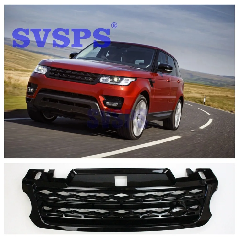 Автозапчасти передняя средняя решетка из АБС-пластика подходит для Land Rover Range Sport