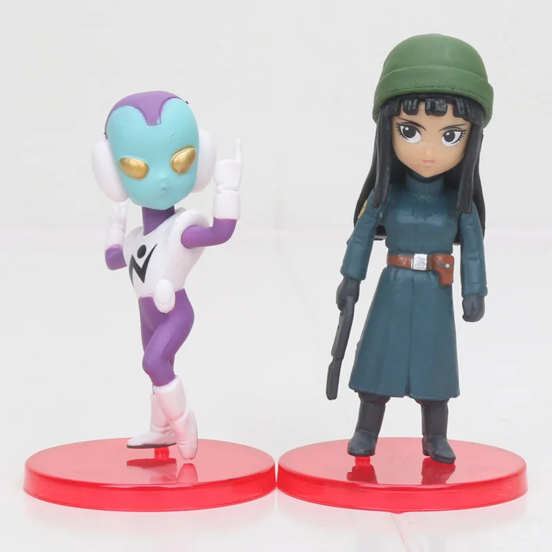 18 шт./лот Dragon Ball Z WCF фигурка Супер Saiyan Goku черный Roze Zamasu vegeta gohan ПВХ фигурка Коллекционная модель игрушки 5-7 см