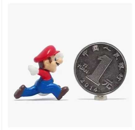 3D Supre Mario наборы магнитов на холодильник для домашнего декора комнаты, декоративный холодильник, Забавный школьный офисный магнит для доски - Цвет: Red Mario