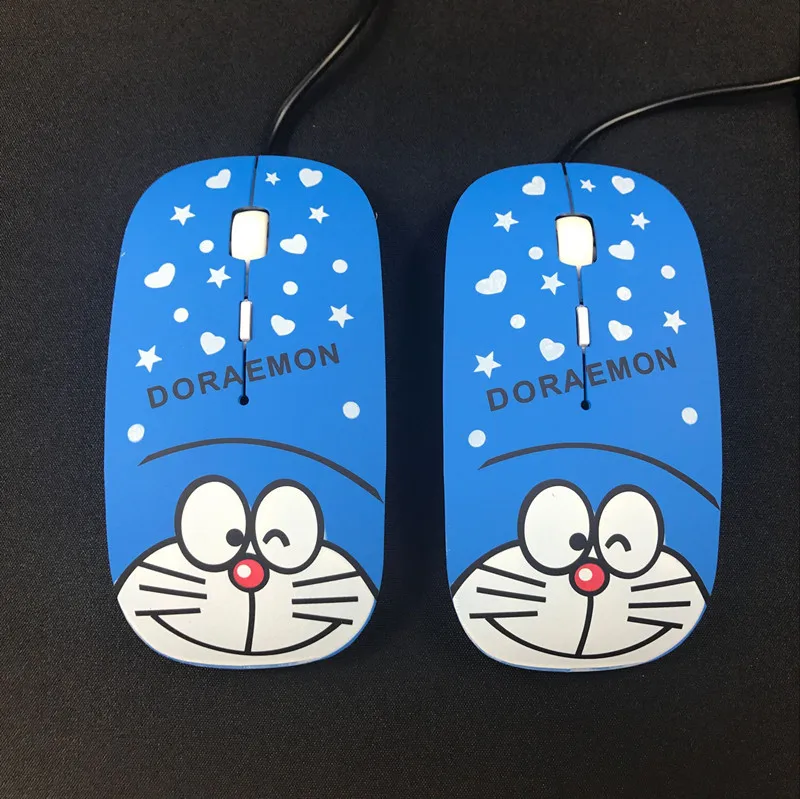 Милый мультфильм Дора Мечта мышь мыши Doraemon личности 1600 Точек на дюйм проводная
