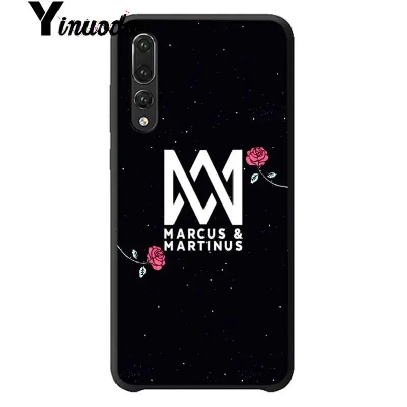 Yinuoda Маркус и Мартинус Новое поступление черный чехол для мобильного телефона