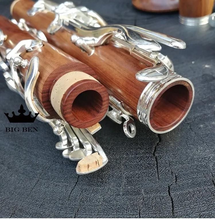 Redwood Bb медь никель Кнопка кларнет 17 пуговицы Ветер Музыка кларнет инструмент кларнет reeds клип
