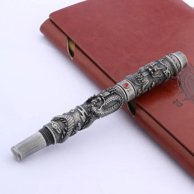 Высококачественная брендовая ручка JINHAO с шариком дракона рельефная коммерция