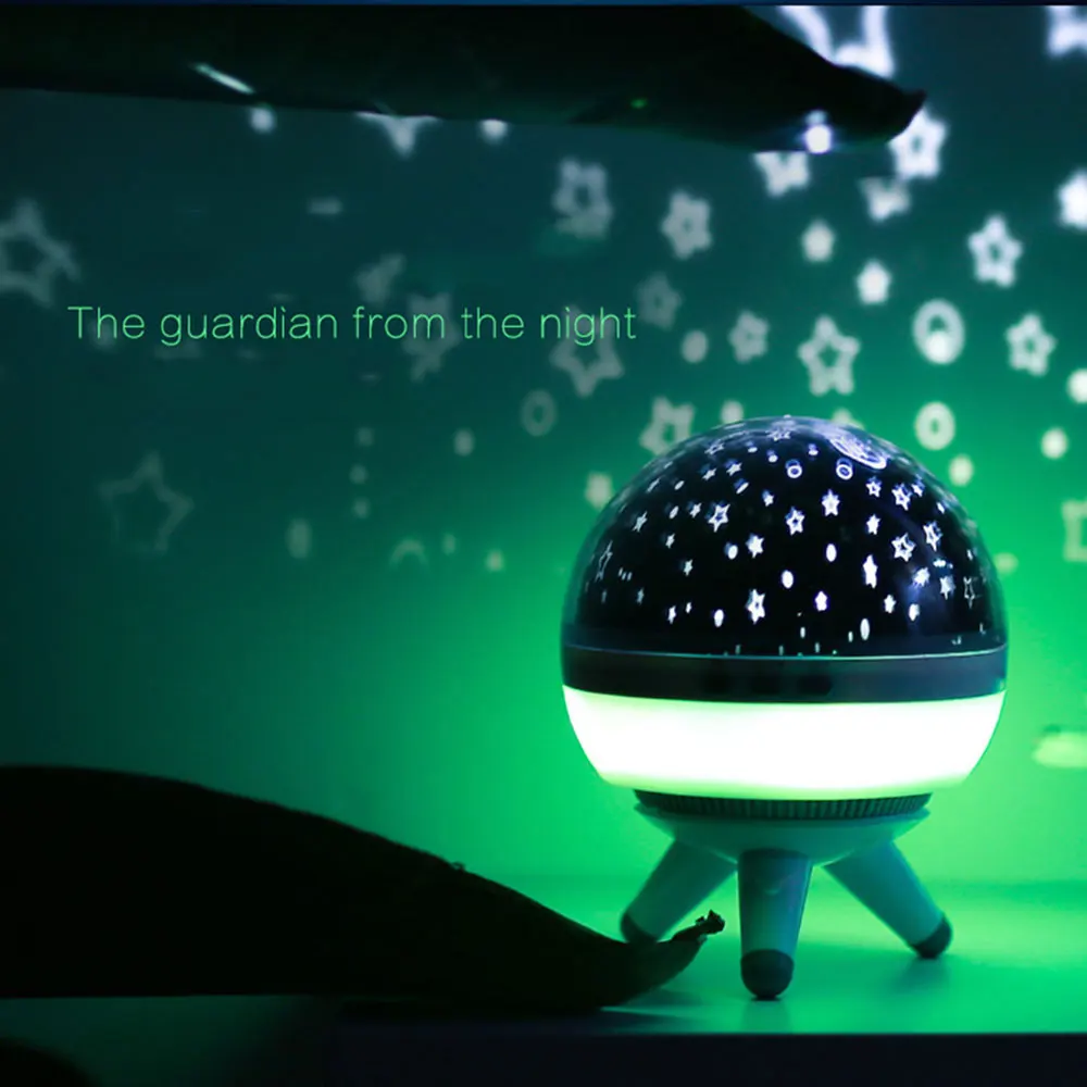 Starry Sky Projector Night Light USB Battery Power LED Luminaria Novelty Lamp Nightlight Illusion for Children Baby | Освещение
