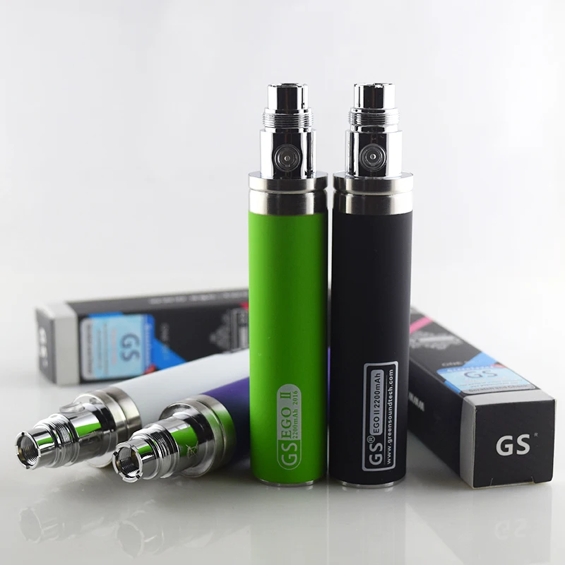 Оригинальная батарея GS eGo II 2200 мАч для электронной сигареты Ego подходит