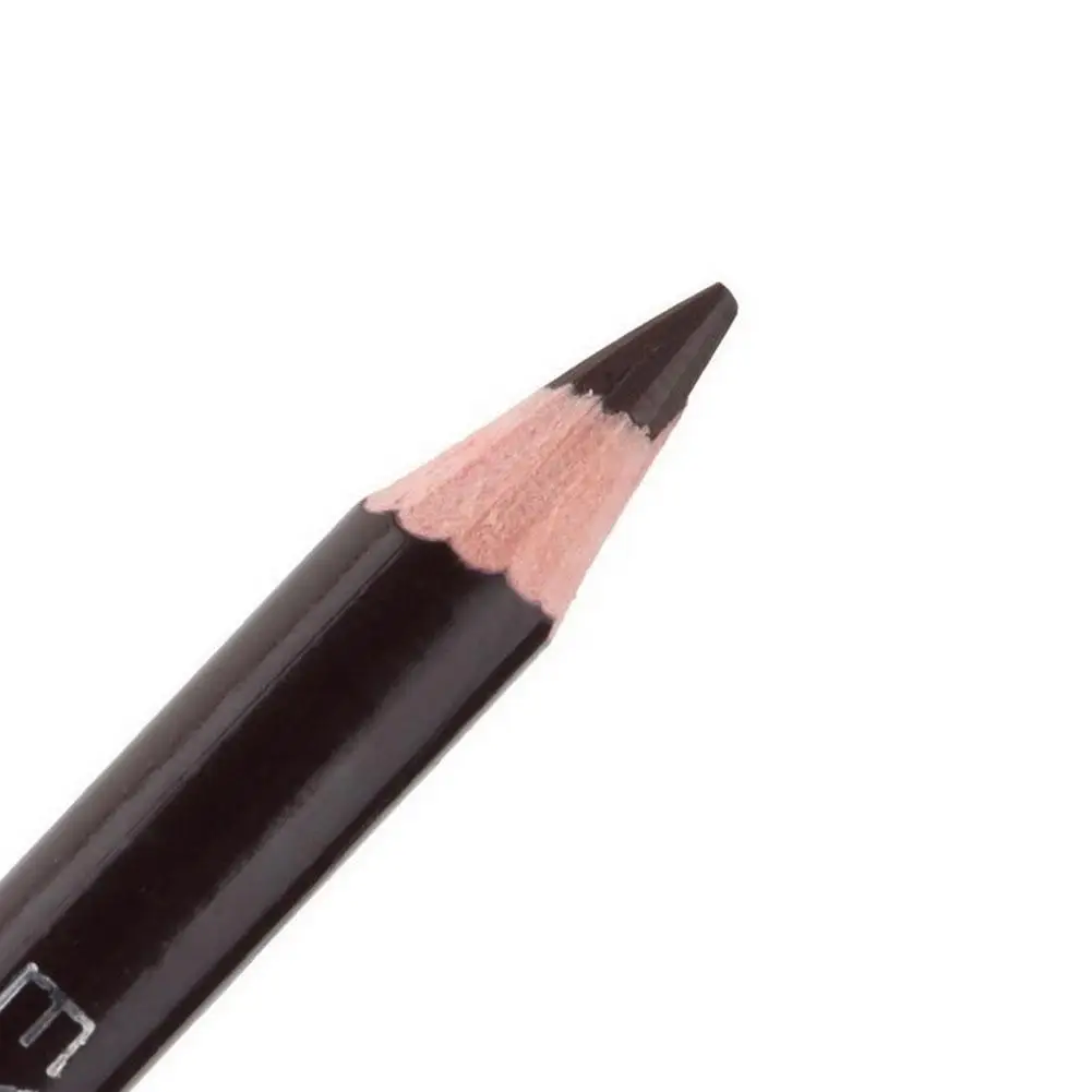 1 шт. Леопардовый женский карандаш для бровей водонепроницаемый черный глаз