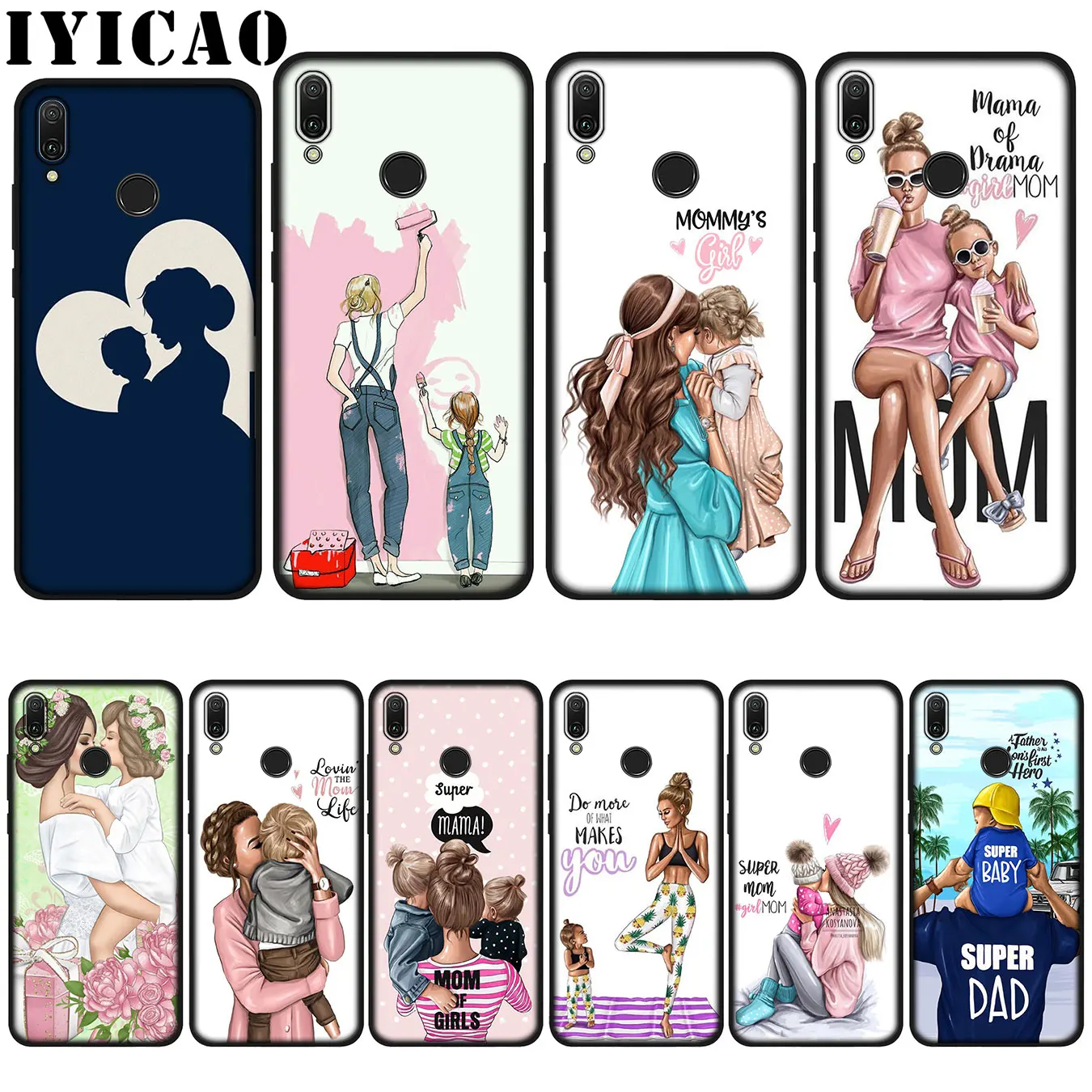 Мягкий чехол для Huawei P20 Pro P10 P8 P9 P30 Lite Mini 2017 P Smart 2019 | Мобильные телефоны и аксессуары