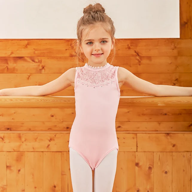 pink leotard Балетное трико для девочек; балетное платье; детское балетное платье-пачка; детское платье для танцев; танцевальный трико; танцевальный костюм - Цвет: pink leotard