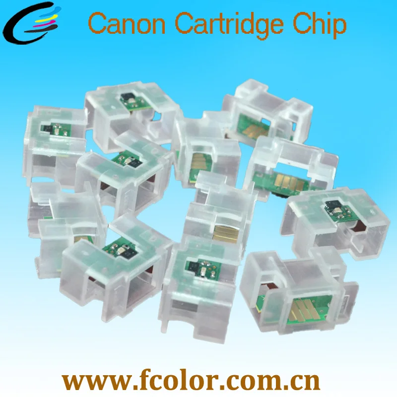 

12 Color PFI-57 Chip For Canon Pro-520 Pro-540 Pro-560 Printer Replacement Chip PFI57 PFI-51 Chips