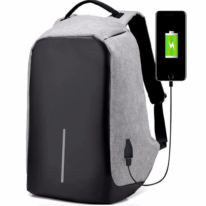 Многофункциональный USB зарядный мужской 14 1 дюймовый рюкзак для ноутбука
