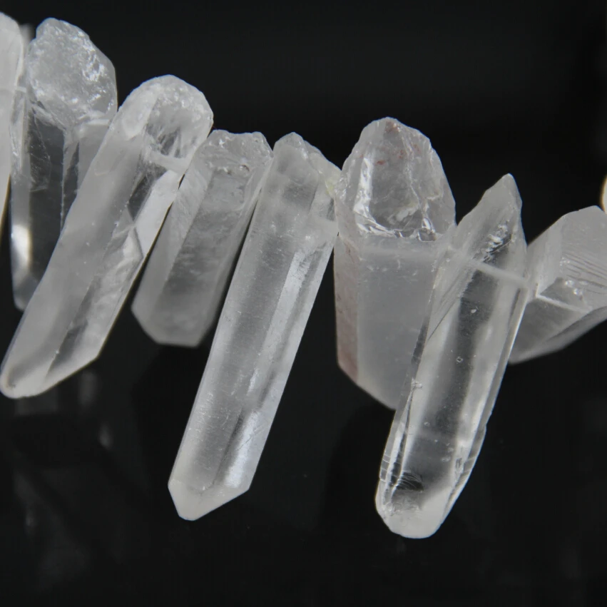 Качественные натуральные белые бриллианты AA необработанные камни карандаши с