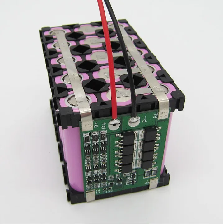 Защитная плата 3S 25A Li Ion 18650 BMS PCM для аккумулятора с балансом литий ионного модуль
