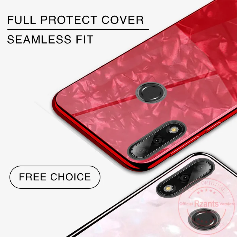 Rzants чехол для телефона huawei Nova 3i симпатичный прекрасный Стекло против царапин