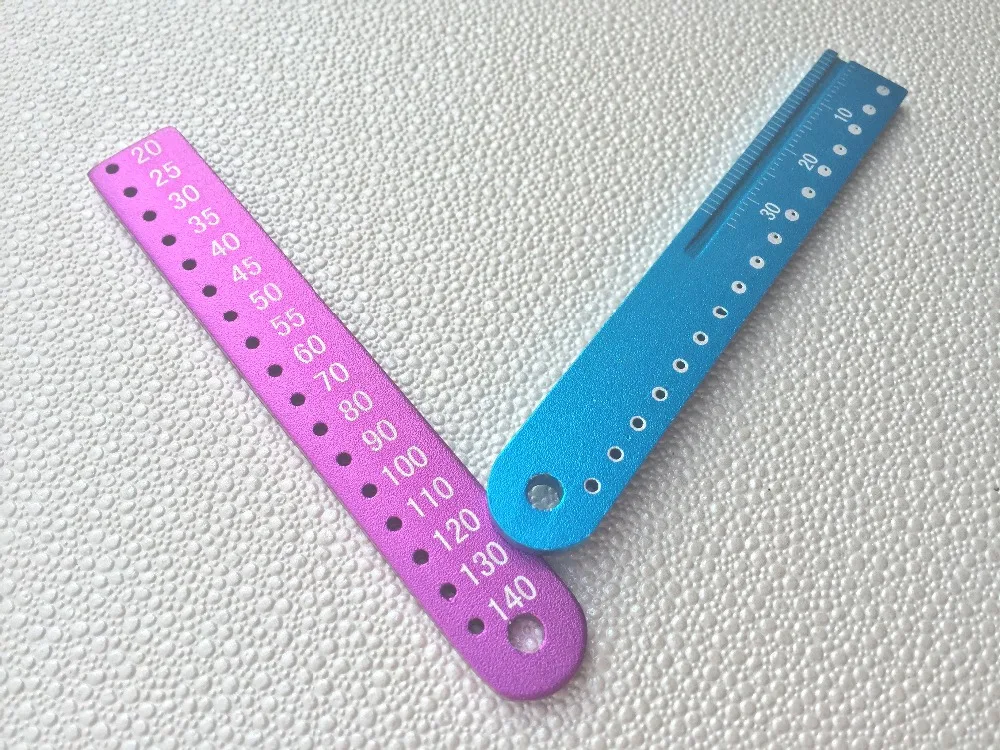 Стоматологическая эндодонтическая шкала измерения пульса Gutta Percha Point Ruler B047|gutta
