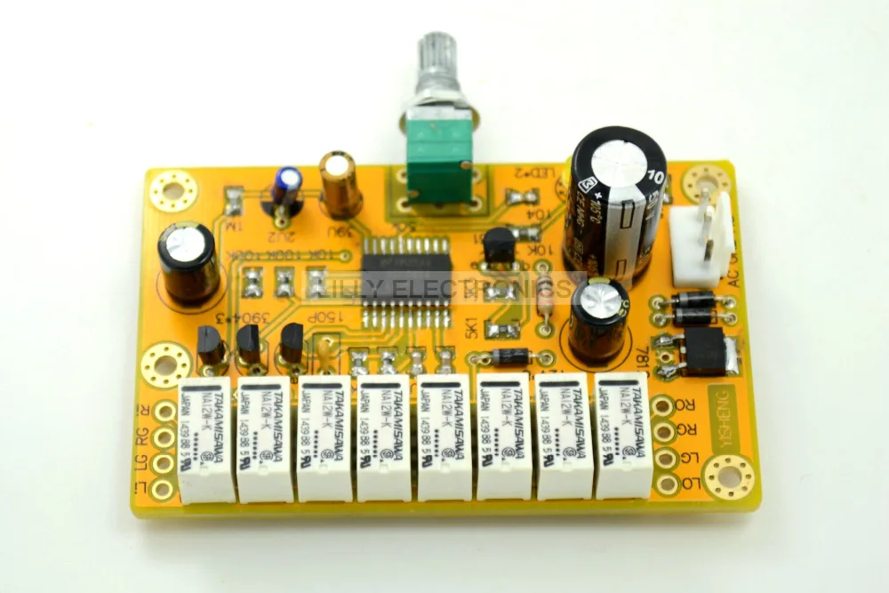 ALPS AC12V 18V YS HIFI 2 Канальный Релейный регулятор громкости|potentiometer board|potentiometer