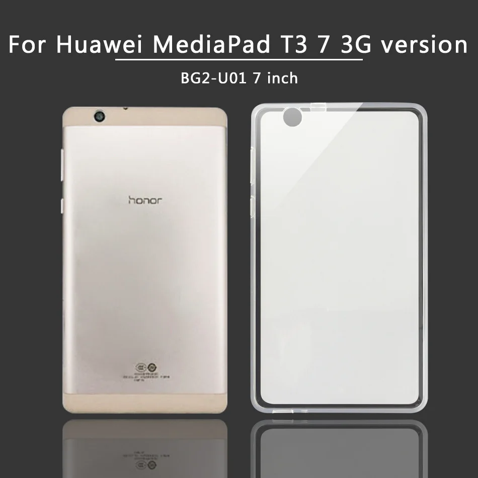 Мягкий силиконовый чехол для планшетов GUKEEDIANZI для huawei MediaPad T3 7,0 3G wifi BG2-U01/Медиа Pad T3 10 8,0/T5 10,1 TPU чехол