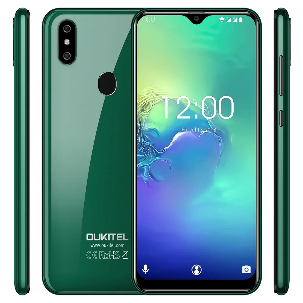 OUKITEL C15 Pro 2 Гб 16 Android 9 0 мобильный телефон 4 ядра отпечатков пальцев уход за кожей
