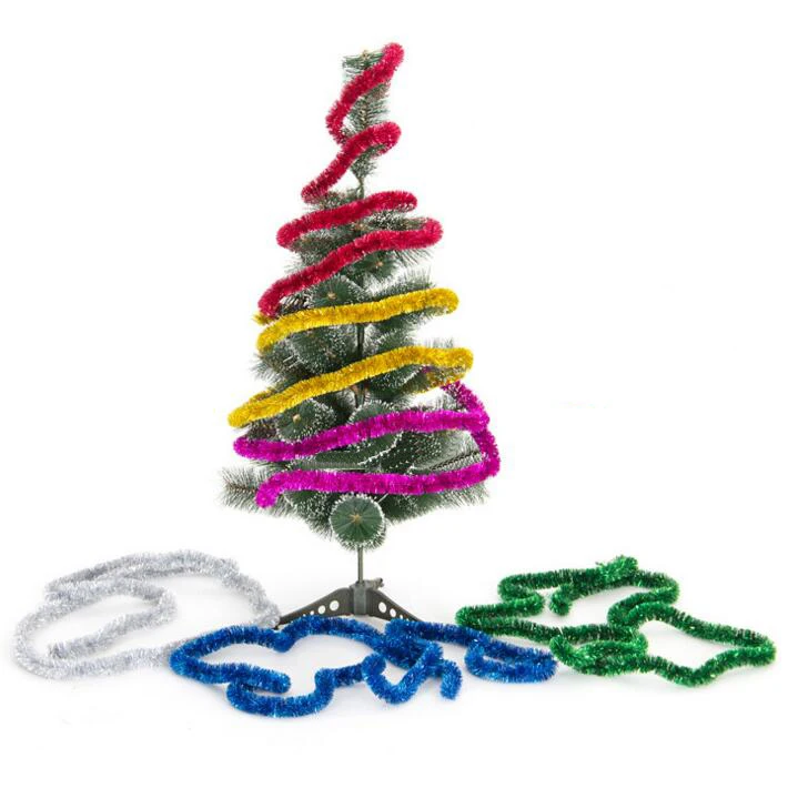 

6pcs/pack Color Ribbon Wedding Party Decoration Room Christmas Tree Deco Party Celebration Party Activities Scene Decoration