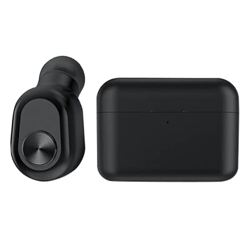 Красный BL1 мини TWS беспроводные наушники Bluetooth наушники гарнитура с зарядным устройством 1200 мАч 2200 мАч 10 метров черный белый бежевый 8 часов - Цвет: Красный