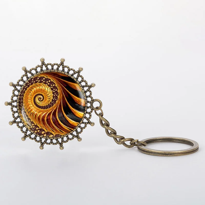 SUTEYI математические формулы уравнение Квантовая физика PI брелок со стеклянным