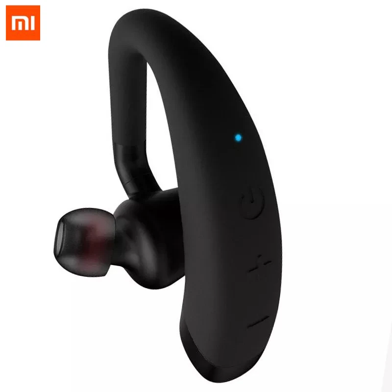 Черный Новейший Xiaomi Mijia Beebest Bluetooth Интерком наушники Сверхлегкий 13g 125H в режиме ожидания портативная рация гарнитура поддержка - Цвет: Черный