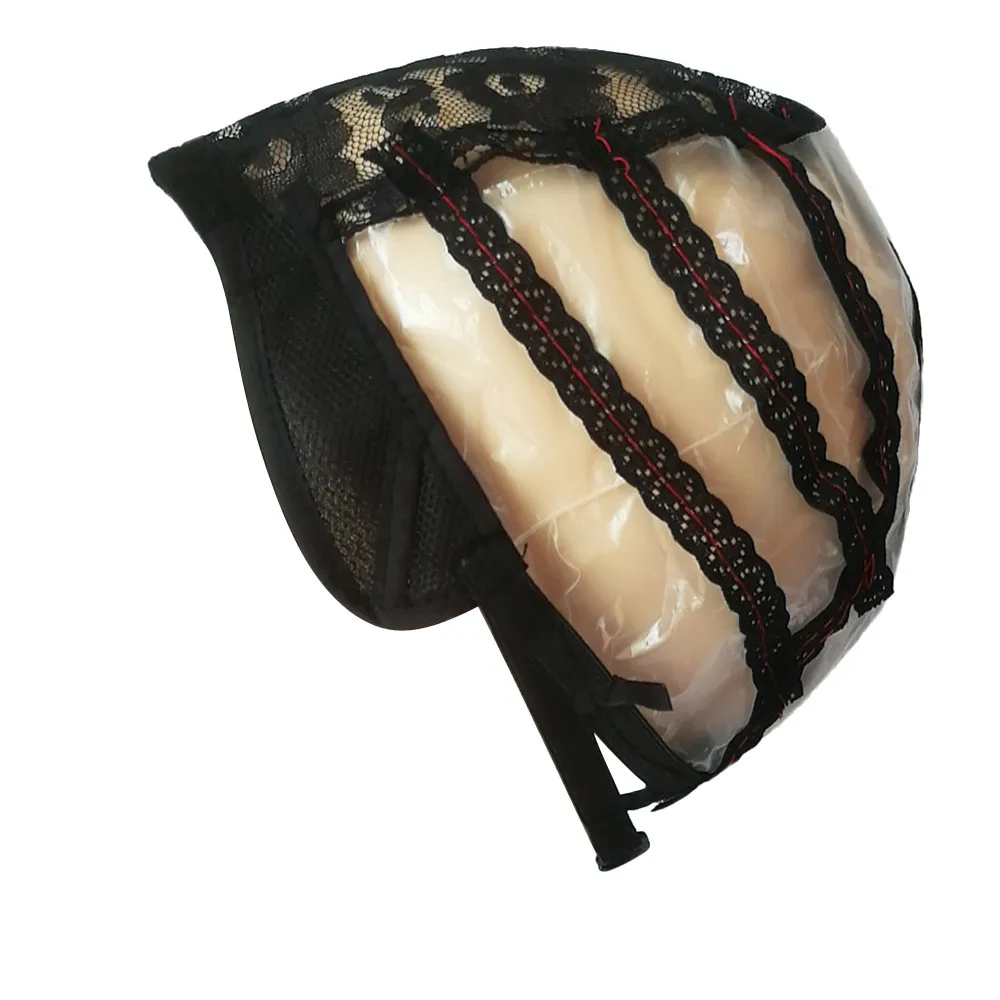 Парик Кепки делая эластичный дышащий стрейч сетки s ткачества задний