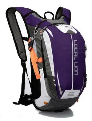 purple 18L водонепроницаемый велосипедный ультралегкий рюкзак для улицы велосипедные рюкзаки для езды на велосипеде спортивный рюкзак для велосипедных поездок - Цвет: purple