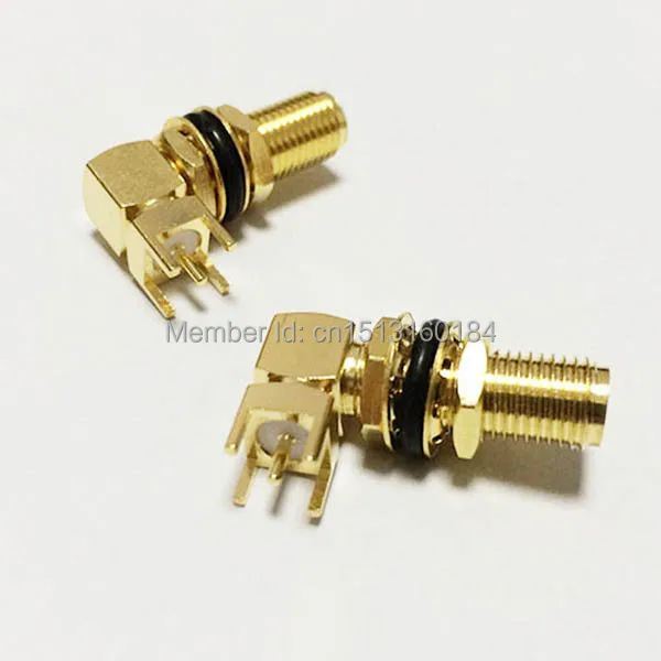 1 шт. SMA гнездо Гайка RF коаксиальный модем конвертер соединитель PCB крепление О