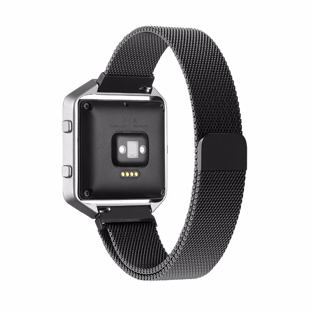 Fitbit Blaze Аксессуар Ремешок Milanese loop stailess стальной браслет ремешок для трекер Смарт