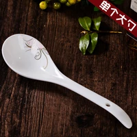 jingdezhen single pack big spoon ceramic bone china tableware matching spoon