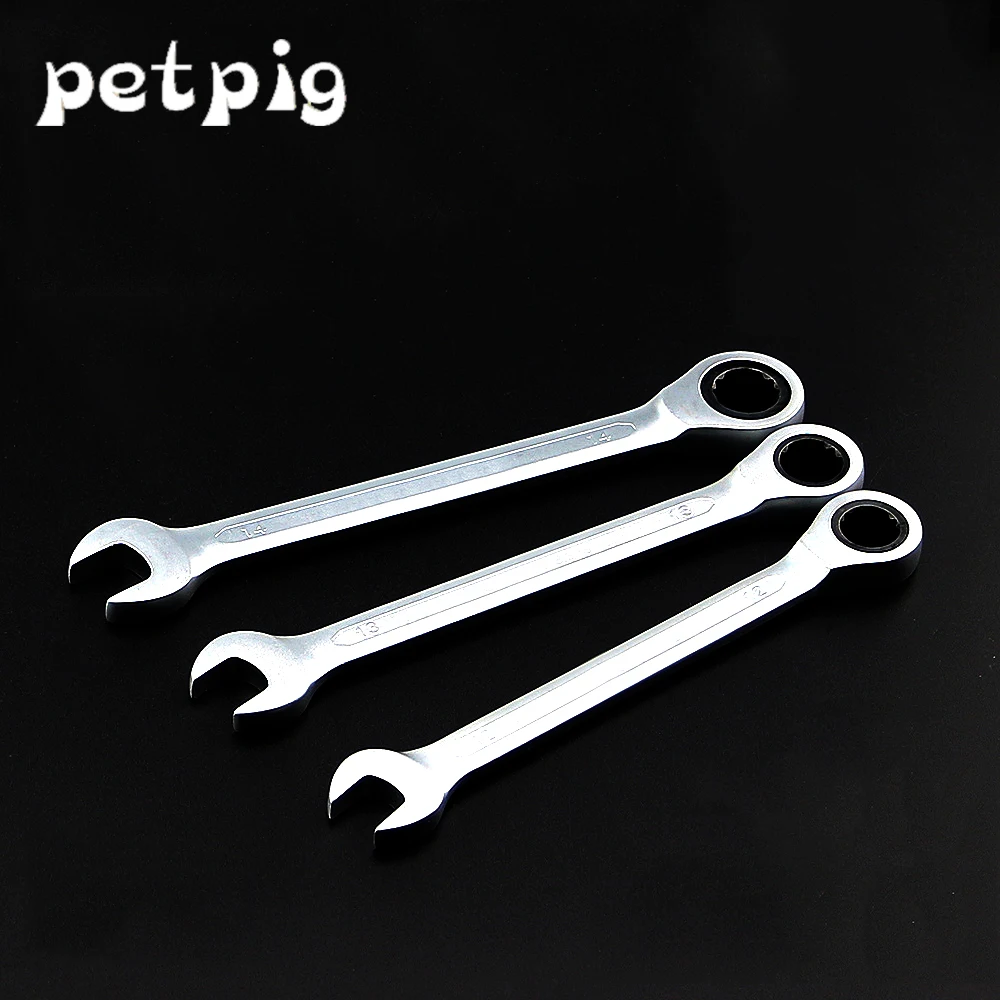 Petpig 6-13 мм ремонт автомобиля трещотка Ключ Набор инструментов динамометрический ключ для велосипеда леса трещотка ключи ремонт автомобиля ручные инструменты
