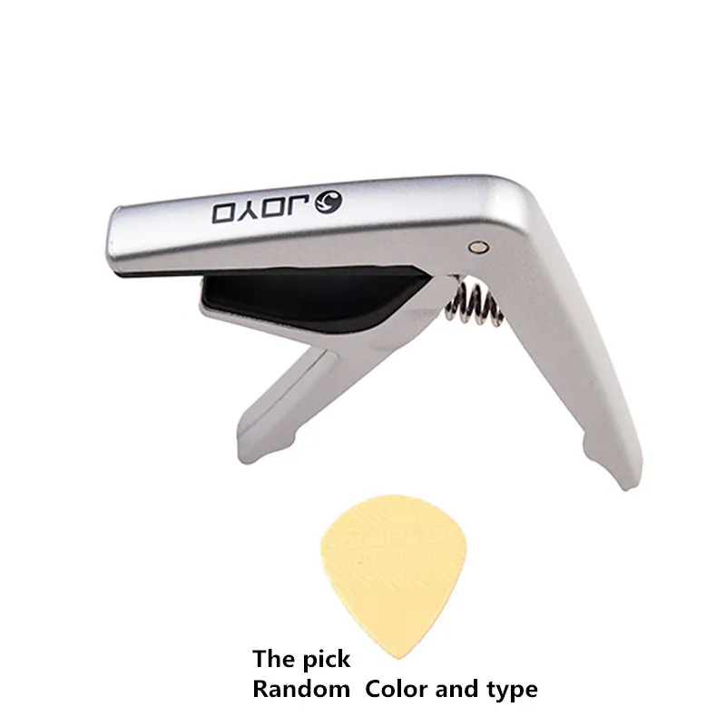 WS JOYO Capo для 6 струнной гитары цветные пластиковые Капо струн цвета черного